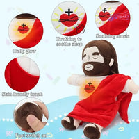 Easter Plush | Soft Breathing Jesus Comfort Toy | 16 in | Lusy Store