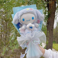 Kuromi Flower Bouquet Cinnamoroll My Melody Hello Kitty Plush Gifts 10