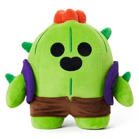 Coc Anime Plush Toy Supercell Anime Peripheral Spike Leon limit 25cm Cotton Kawaii Gifts 25cm 12