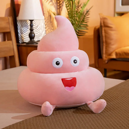 Funny Poop Plush Toy Stuffed Halloween Children Gifts Strange Poop Pillow Home Decor 25cm D
