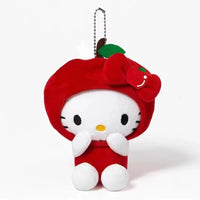 12cm Fashion Hello Kitty Cosplay Plush Toy Anime Stuffed Animals Keychains Small Pendant Backpack Hangings For Kids 8