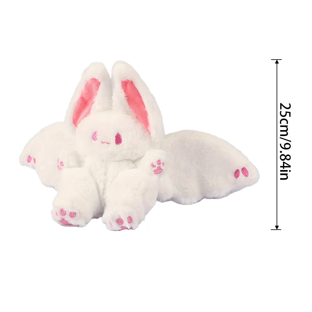 Lusy Store LLC Bat Rabbit Plush Toys Flying Rabbit Plush Stuffed Animals Doll Home Decor Plush