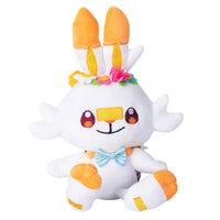 Easter Pokémon Plush | Pikachu, Eevee, Scorbunny & More | 7.9 in | Lusy Store Scorbunny 1