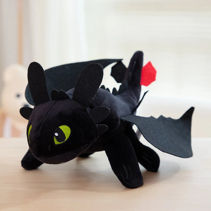 Dragon Plush – Adorable Stuffed Dinosaur Toy – 9.8/11.8in – Lusy Store Black