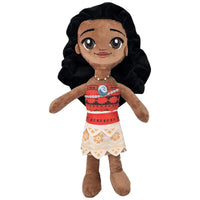Gilrs Princess Moana Wig and Necklace Flower Clip Dress Up Set Halloween Vaiana Costume Accessories Moana Pet Pig and Cock Toys J
