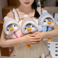 Cute Penguin Stuffed Animal – Soft Plush Toy with Clothes – 10in – Lusy Store