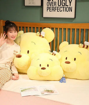 Lusy Store LLC Cute Winnie The Pooh Plushies Doll Stuffed Animal Soft Plush Doll Gift Plush