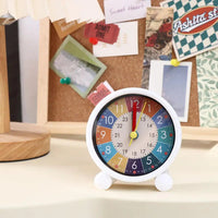 Desktop Decoration Mute Alarm Clock Creative Silent Children Clock Small Learning Clock Children Educational