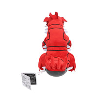 Lusy Store LLC Pokemon Groudon Plush Doll Cartoon Red Elf Soft Stuffed Kawaii Dinosaur Gift Plush