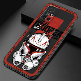 Stars Wars Phone Case for Xiaomi Redmi Note 12 11S 9S 13 Pro 11 Pro 10S 12S 9 8 7 10 8T 9T 11 10 Cover Shell Silicone UUAZA01