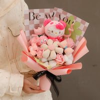 Kuromi Bouquet Cinnamoroll My Melody Hello Kitty Cute Valentine's glow Birthday Gift Style 3