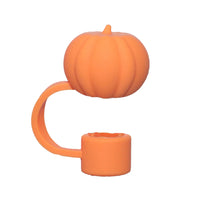 1-19pcs Cartoon 3D Halloween Series Stanley Straw Covers Reusable 10mm Straw Topper Compatible With Dust-Proof Straw Tips Lid 1pcs-14 CHINA