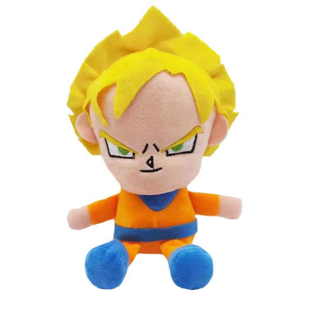 Dragon Ball Plush Super Saiyan Goku Vegeta Picollo Trunks Gohan Cartoon Figure Stuffed Dolls Gifts 8 20cm