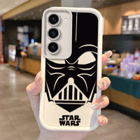 S-Star W-Wars Darth Vader Phone Case For Samsung Galaxy S25 S24 S23 S21 Ultra Plus S24 S23 S21 S20 FE A73 A55 Silicone Cover