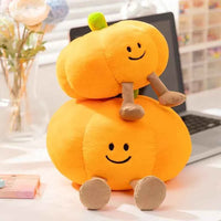 18~30cm Kawaii Halloween Pumpkin Ghost Plush Toy Plushie Soft Plant Stuffed Doll Holidays Props Decorative Throw Pillow for Kids