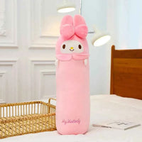 Sanrio Cylindrical Long Pillow Cinnamoroll My Melody Lovely Soft Plush Bed With Cylindrical Pillow Children's Soothing Toy Gifts My Melody 60cm