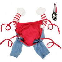 Funny Pet Dog Cosplay Clothes Novelty Puppy Halloween Costumes Sweatshirt Christmas Festival Party Outfit Pet Dress Dog Coat