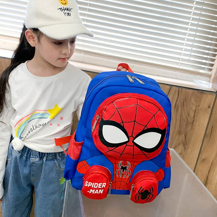 Spiderman Backpack Super Heroes Student School Bag Cartoon 3D Travel Bag Gift B103