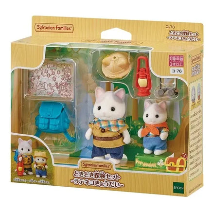 Sylvanian Families Anime Girl Figures Baby Series Figure Furniture Set Pvc Statue Model Doll Collection 4