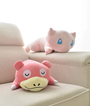 Lusy Store LLC Pokemon Sleep Slowpoke Plush Toy Cartoon Soft Throw Pillow Big Size Stuffed Children Gifts Plush