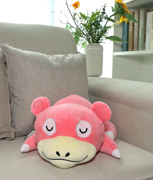 Lusy Store LLC Pokemon Sleep Slowpoke Plush Toy Cartoon Soft Throw Pillow Big Size Stuffed Children Gifts Plush