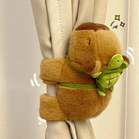1-20PCS Rytanda Capybara Clap Circle Toys Slap Snap Wrap Wristband Bracelet Capybara Plush Hand Ring Fun Pop Circles Kids Gift