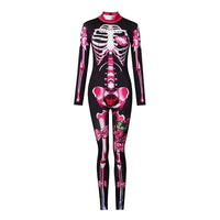 Girls Ghost Bride Gothic Rose Skeleton Scary Halloween Cosplay Costume Dress Role Play Carnival Children Party Outfit