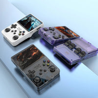128G Open Source R36S Retro Handheld Video Game Console Linux System 3.5 Inch IPS Screen Portable Pocket Video Player 64GB Games Lusy Store