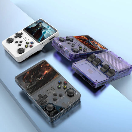 128G Open Source R36S Retro Handheld Video Game Console Linux System 3.5 Inch IPS Screen Portable Pocket Video Player 64GB Games Lusy Store