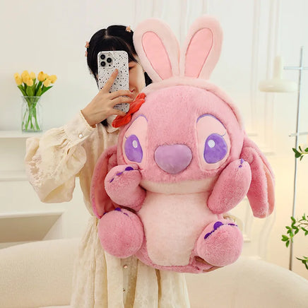 Lusy Store LLC Lilo &amp; Stitch Stuffed Plush Toys Christmas Gift Doll Plushies Monster Steve Angel Toys Children's Gifts Plush