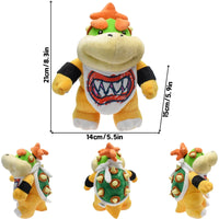 Elephant Mario Luigi Funny Soft Plush Toys Mario Bros Cute Anime Stuffed Animals Festival Gifts Bowser JR.