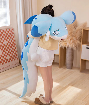 Lusy Store LLC Big Size Palworld Chillet Plush Toys Jetragon Cattiva Lamball Plushie Kawaii Stuffed Animal Soft Pillow Gifts Plush