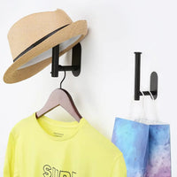 1/2pcs Stainless Steel Cap Hook For Wall, Minimalist No Drilling Hat Organizer, Household Storage Organizer Lusy Store