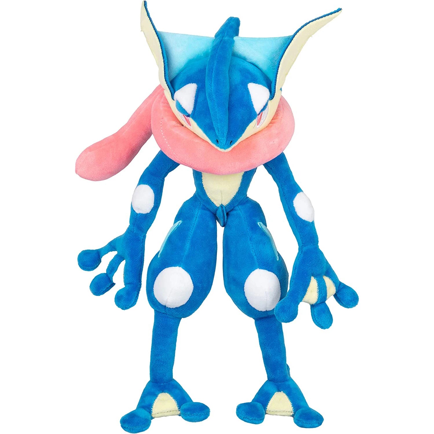 Lusy Store LLC Greninja Plush Toy Pokemon Froakie Evolution Frog Ninja Stuffed Doll Christmas Gifts for Kids Plush