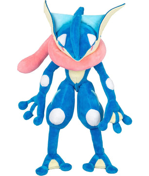 Lusy Store LLC Greninja Plush Toy Pokemon Froakie Evolution Frog Ninja Stuffed Doll Christmas Gifts for Kids Plush