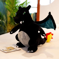Big Size Pokemon Charizard Dragonite Anime Figures Doll Stuffed Animals Plush Gift black