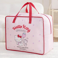 Hello Kitty Quilt Storage Bag Large Capacity Sanrio Kuromi Children's Cartoon Kindergarten Handheld Quilt Bags Moving Bags Lusy Store