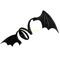 F2TD Chokers Bat Wing Necklace Portable for Halloween Costumes and Themed Parties