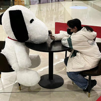 Lusy Store LLC Big Size Snoopy Plush Toy Kawaii White Dog Soft Pillow Stuffed Doll Gifts Plush