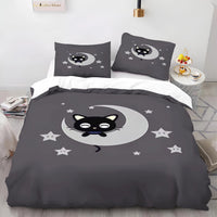 CHOCOCAT Quilt Cover Cartoon Anime Duvet Printed Polyester Bedding Twin Size children Gift Various Sizes Lusy Store