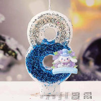 Cinnamoroll Creative Digital Candle (4x7.5cm) - Birthday Cake Decoration 8