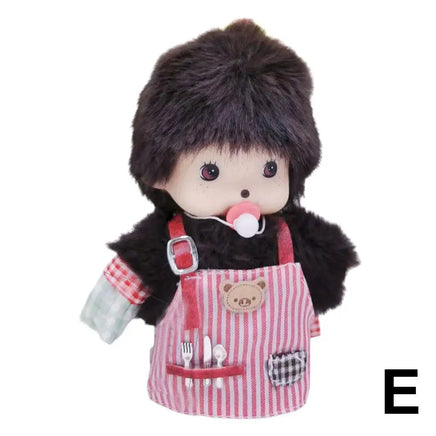 Monkey Plush Toy Keychain – Soft & Kawaii 9.8" Stuffed Pendant – Lusy Store Pastry chef baby