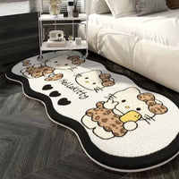 Hello Kitty Bedroom Window Stain-resistant Carpet Home Living Room Sofa Non-slip Mat Cloakroom Mat. Hello Kitty02 40 x120cm