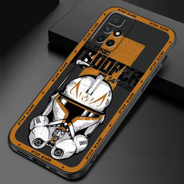 Stars Wars Phone Case for Xiaomi Redmi Note 12 11S 9S 13 Pro 11 Pro 10S 12S 9 8 7 10 8T 9T 11 10 Cover Shell Silicone UUAZA06