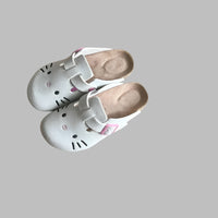 Sanrio Hello Kitty Cute Anime Slippers for Women - Summer 2024