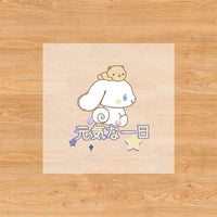 Sanrio Child Short Sleeve T-Shirt Set Cartoon Cinnamoroll Print Clothing Boy Girl Summer Casual Two Piece Suit Kid Birthday Gift 5-8cm KT 1023
