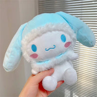 Lusy Store LLC Cinnamoroll Plush Toys Elf Plush Doll Kawaii Soft Big Ear Dog Stuffed Gift For Girls Plush
