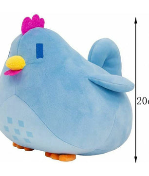 Lusy Store LLC Stardew Valley Plush Chicken Soft Stuffed Animal Kawaii Cartoon Toy Baby Companion Throw Pillow Gift Plush