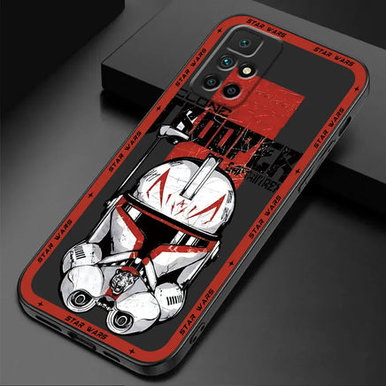 Stars Wars Phone Case for Xiaomi Redmi Note 12 11S 9S 13 Pro 11 Pro 10S 12S 9 8 7 10 8T 9T 11 10 Cover Shell Silicone