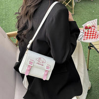 Hello Kitty Crossbody Bags Melody Kuromi Cinnamon Girls Women Luxury Bag High Quality Designer